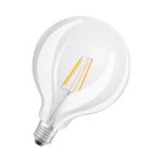 Osram Classic LED E27 Globe Fadenlampe Klar 4W 470lm - 827 Extra Warmweiß | Ersatz Für 40W - UKCA Version