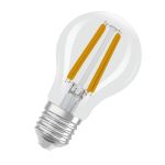 Ledvance Classic LED E27 Birne Fadenlampe Klar 3.8W 806lm - 827 Extra Warmweiß | Dimmbar - Ersatz Für 60W