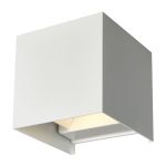 D'Lite Elingen Wandleuchte Aluminium Weiß Up & Down 4.9W 480lm - 830 Warmweiß | IP65