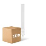 Mehrfachpackung 10x Noxion Lucent PL-S LED 6W - 830 Warmweiß | Ersatz Für 11W